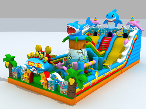 надувные аттракционы купить