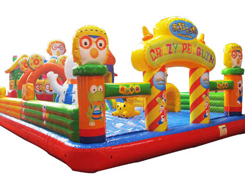 надувные детские комплексы