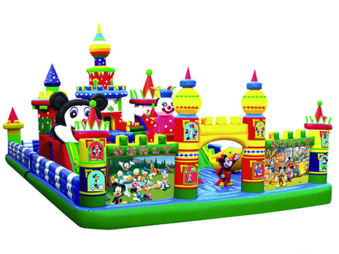 надувные аттракционы цены, Надувной замок