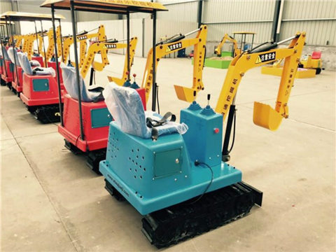 аттракцион детский экскаватор купить