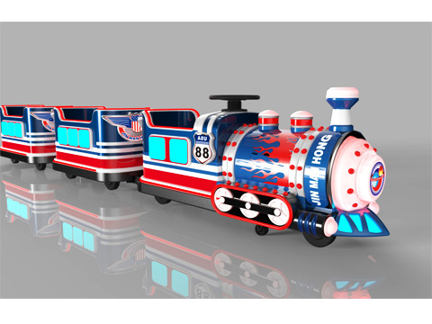 аттракцион паровозик безрельсовый