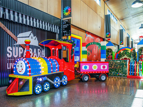 аттракцион паровозик безрельсовый