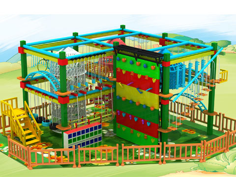 Веревочный-лабиринт