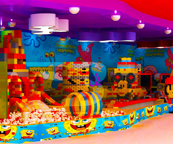 Детский лабиринт "Лего"