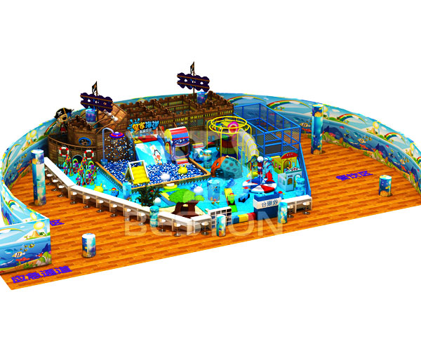 Детский лабиринт "Пиратский корабль"