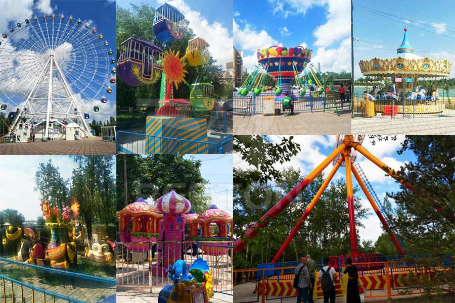 Парковые аттракционы в Казахстане