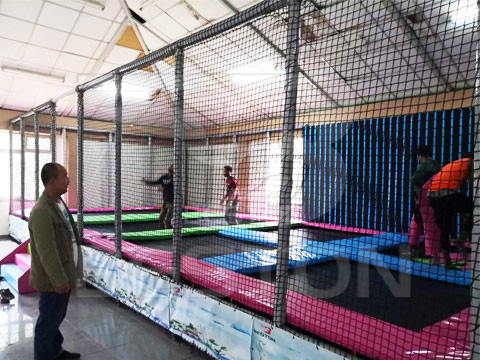 BESTON Батут в Эфиопии монтаж оборудования