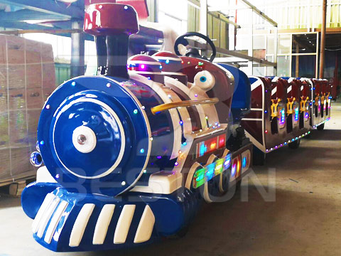 Купить безрельсовый паровозик