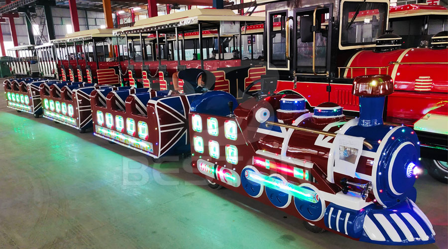 Аттракцион паровозик безрельсовый для продажи